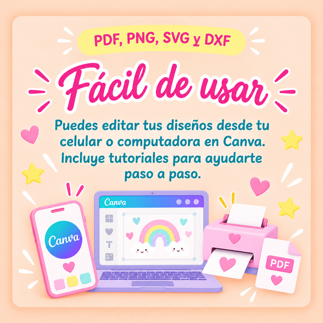 FÁCIL DE UTILIZAR