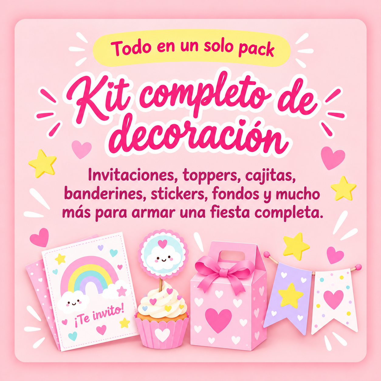 KIT COMPLETO DE DECORACIÓN