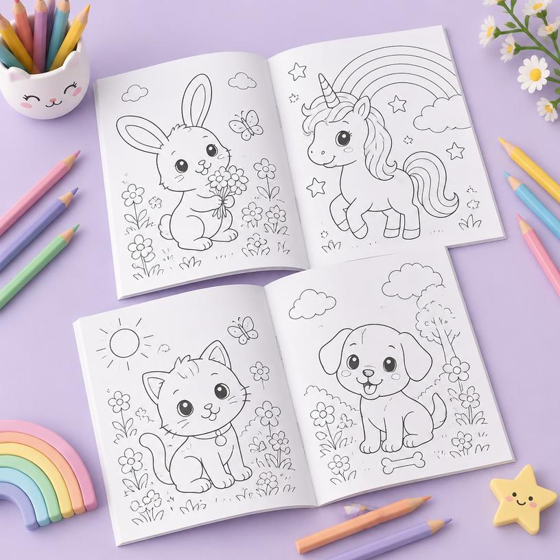 LIBRITOS PARA COLOREAR