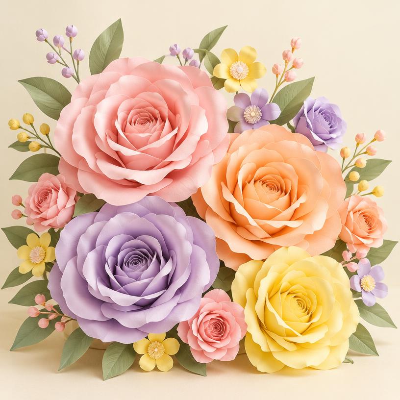 FLORES DE PAPEL