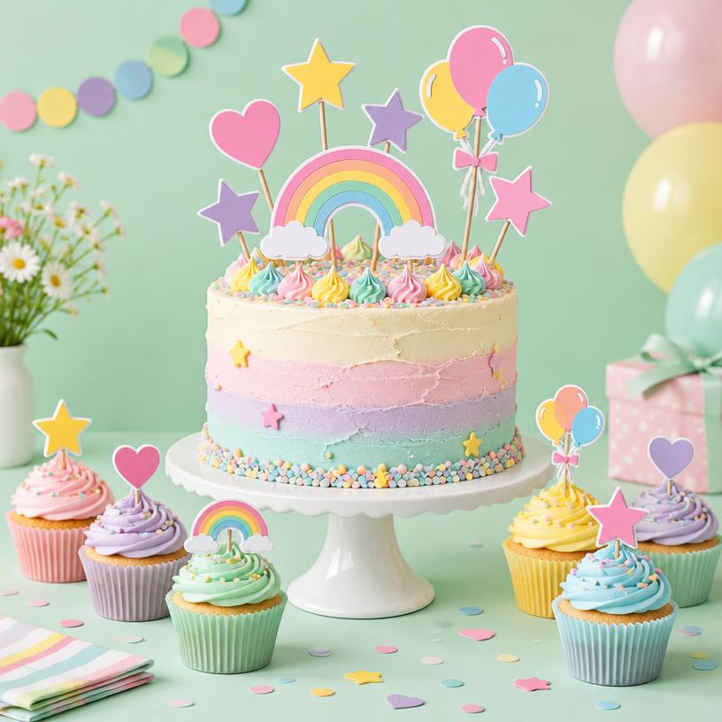 MEGA PACK CAKE TOPPERS